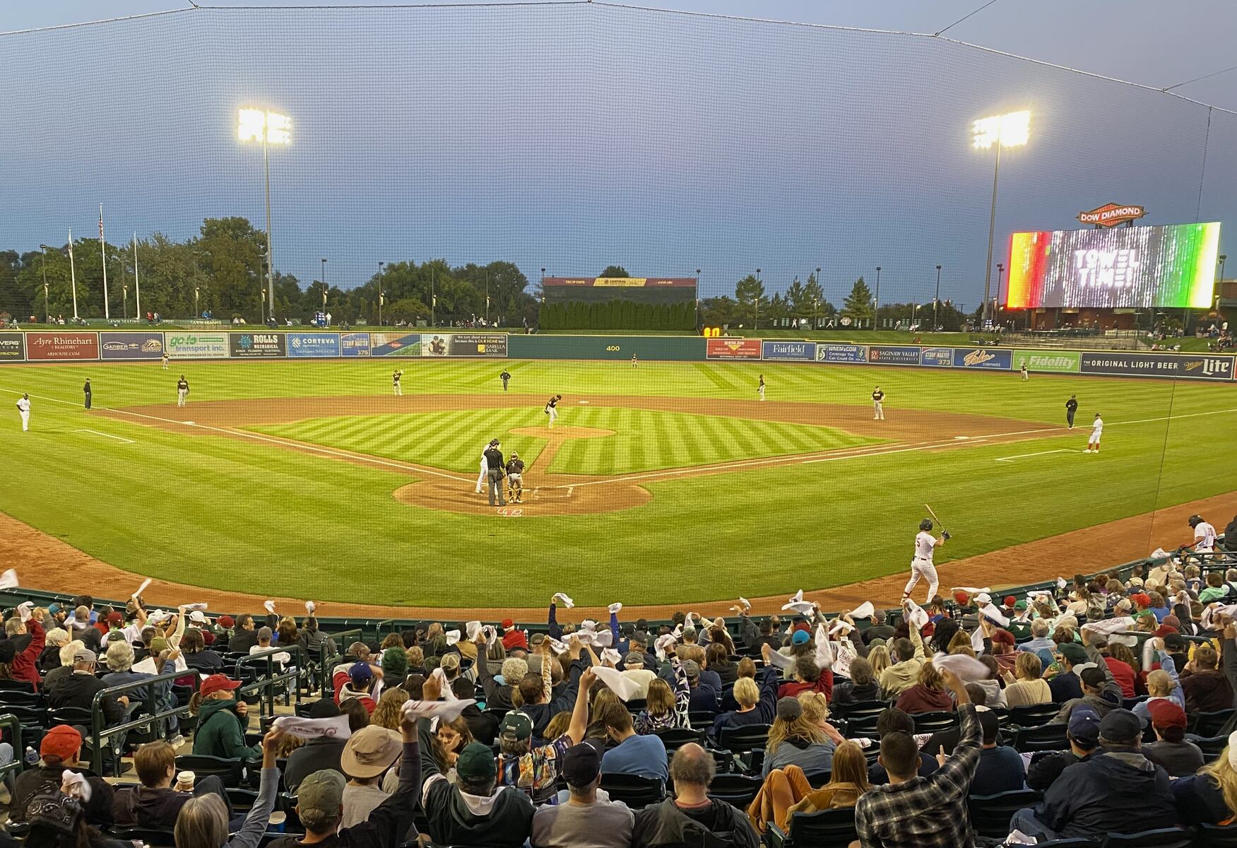 Dayton tops Great Lakes Loons to even Midwest League playoff series