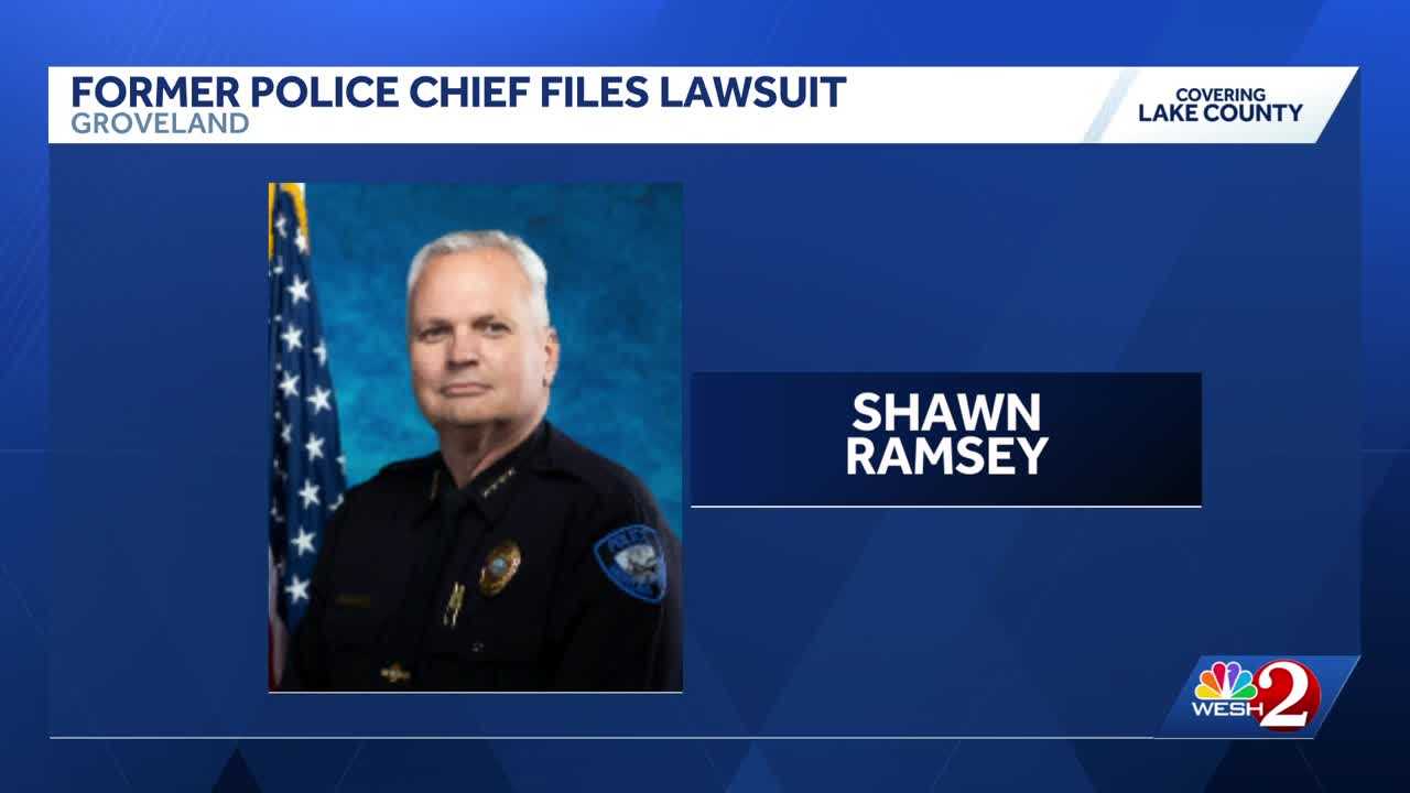 Former Groveland police chief files federal lawsuit against city