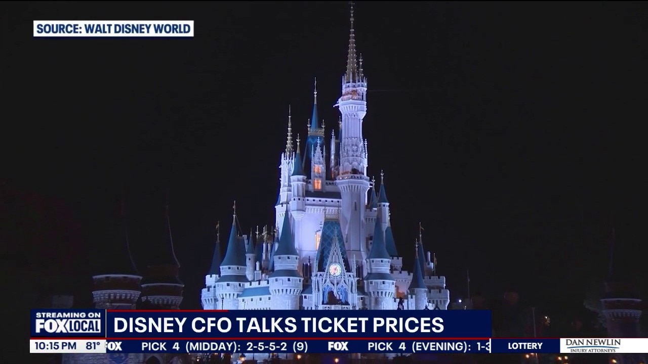 Disney CFO defends ticket prices, says guests are paying for added value