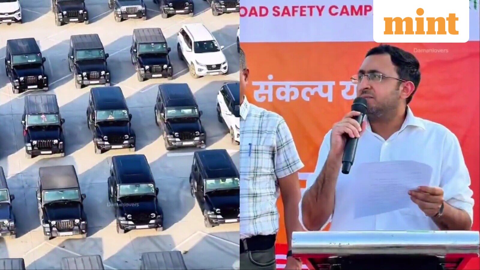 Thar, Fortuner owners take public road-safety oath; Kiran Mazumdar-Shaw calls Daman move ‘commendable’