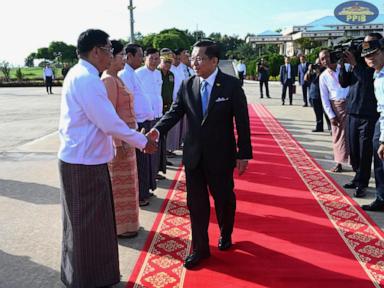 Myanmar's Min Aung Hlaing visits Cambodia as he seeks to restore ASEAN engagement