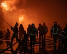 Russia accused of ‘rapidly growing’ attacks on civilian infrastructure after five killed in Ukraine – Europe live