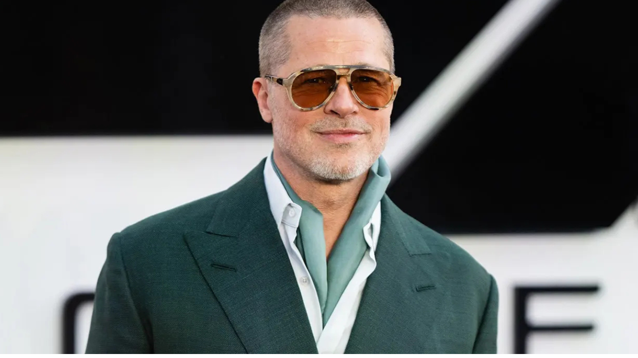 Quote of the day by Brad Pitt on self-discovery; actor reflects on faith and identity
