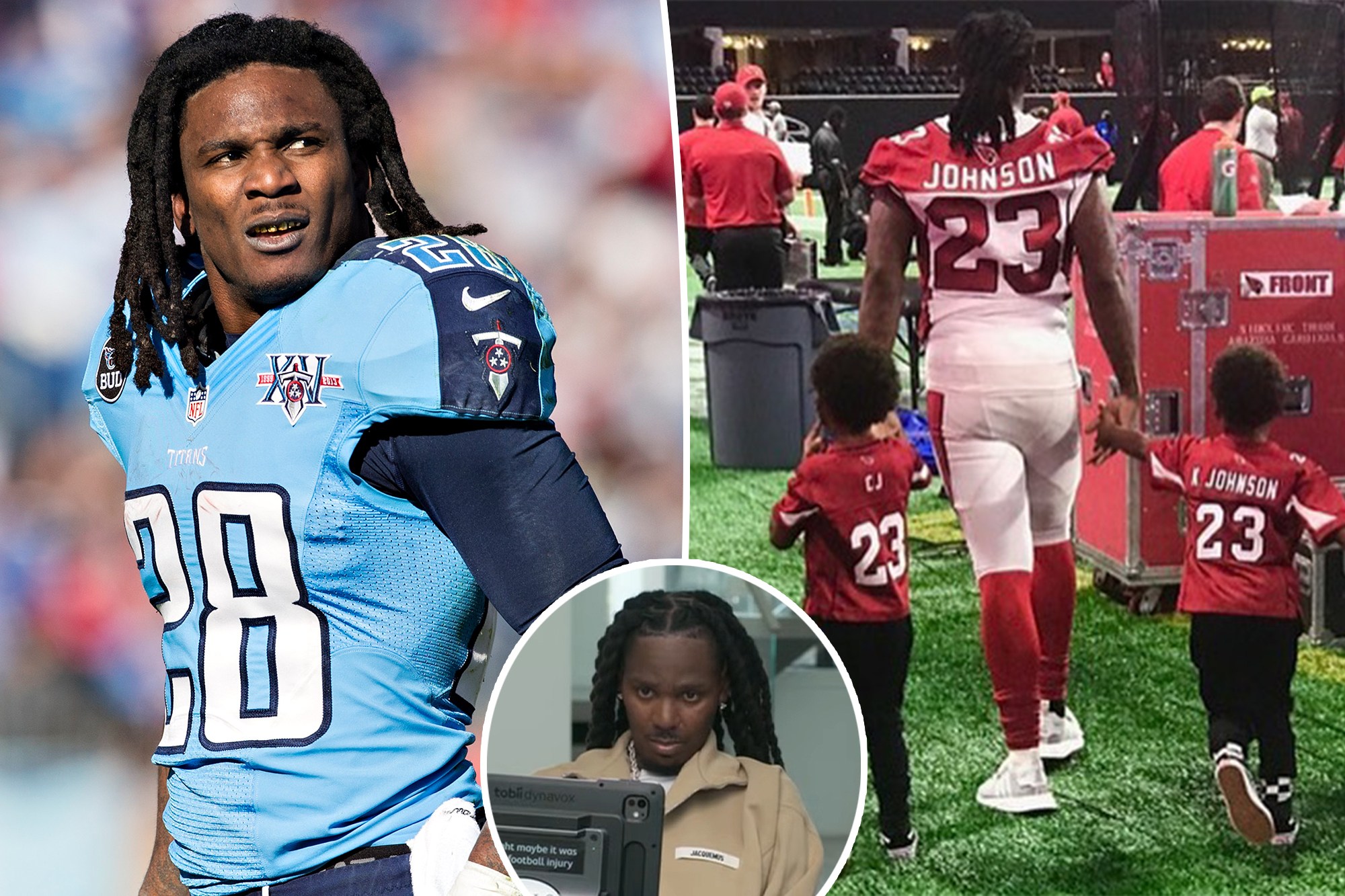 Former NFL star Chris Johnson reflects on ALS risk in public letter to his children