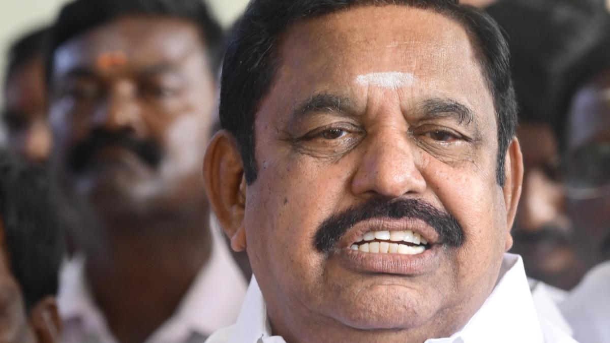 Palaniswami calls TVK government’s move to build new Assembly-Secretariat complex ‘unnecessary’