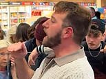 'I have a very loud voice and am happy to help': Hero of Gatwick reveals why he turned into human megaphone to help stranded passengers - and how it took him 25 hours to get home