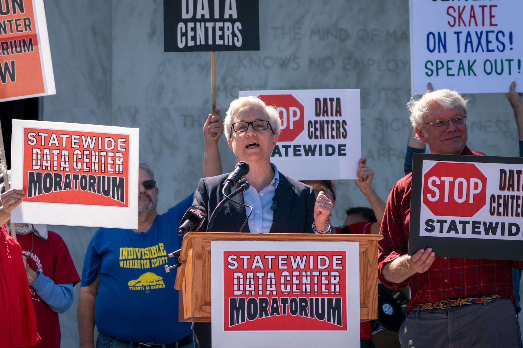 Now that Kotek backs data center moratorium, her opponent — and her allies — want more