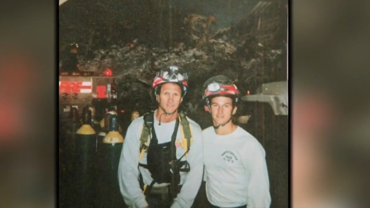 South Florida father & son firefighter duo, recalling moments they were called to help in NYC after 9/11