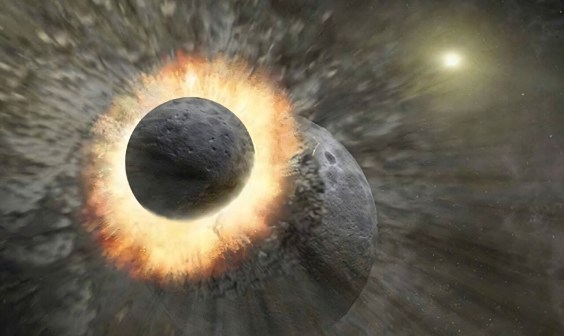 The Moon May Have Been Created in Just Five Hours