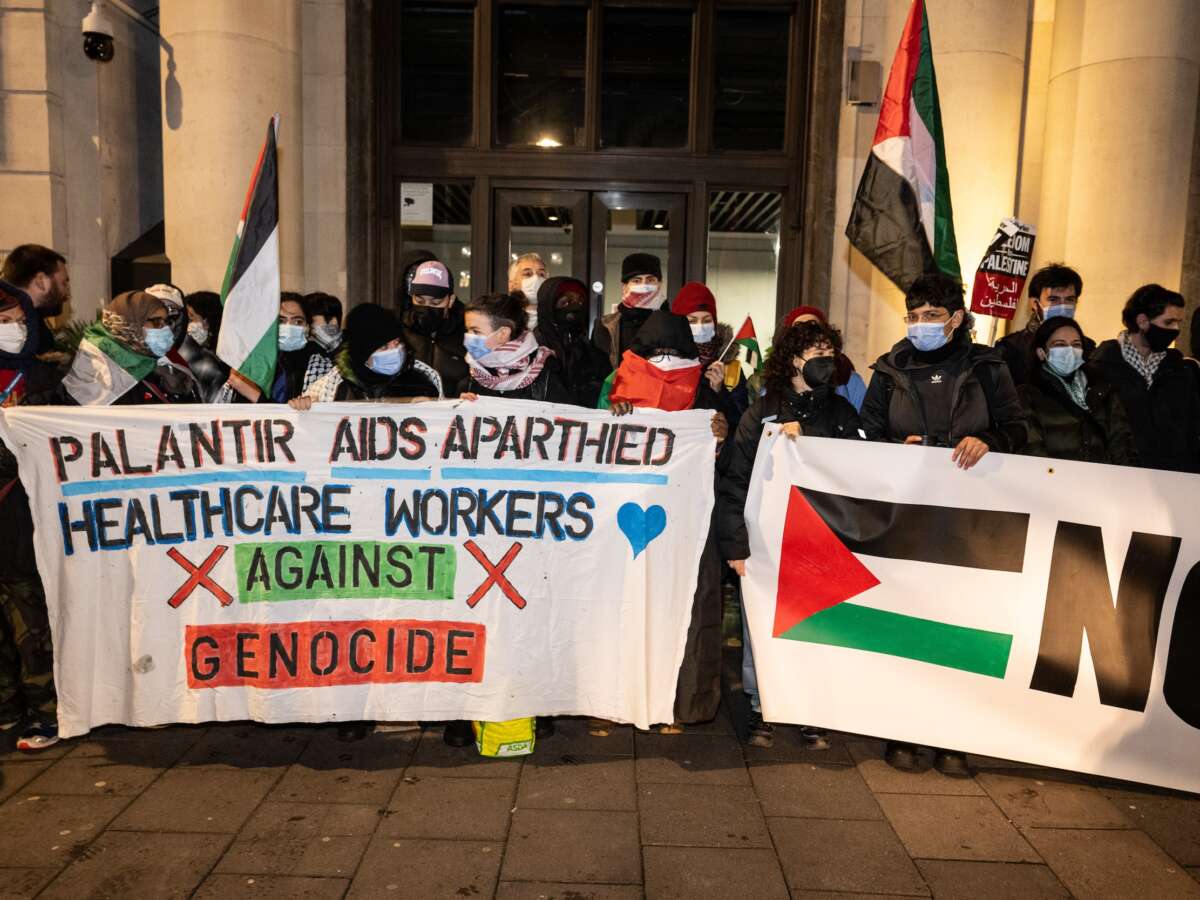 Nurses Across US Demand Hospitals Cut Ties With Palantir, Citing ICE and Gaza