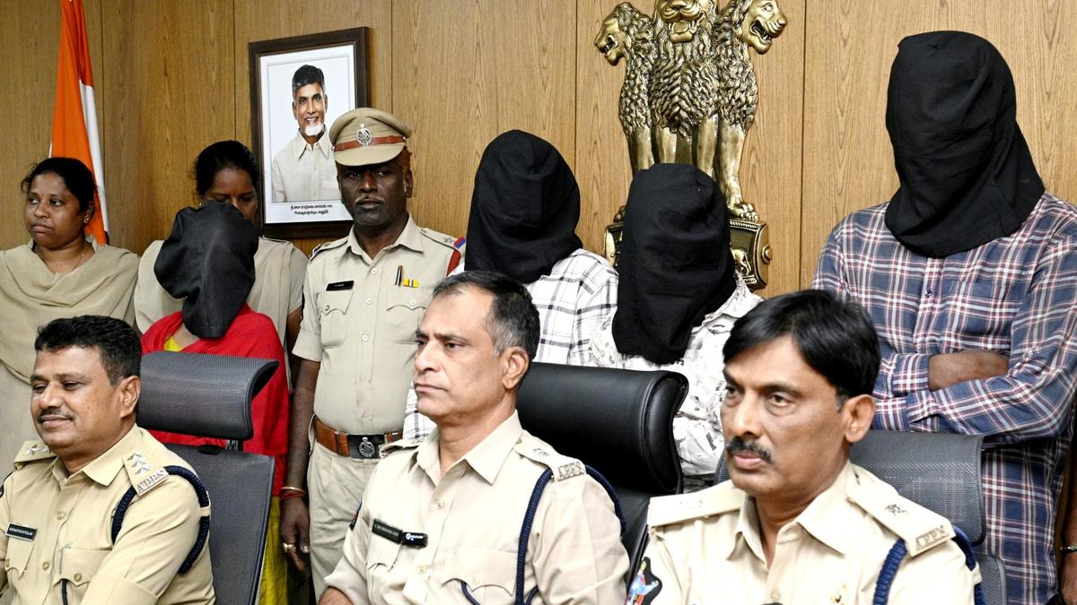 Four arrested for multiple theft cases in Tirupati; property worth ₹13.8 lakh recovered