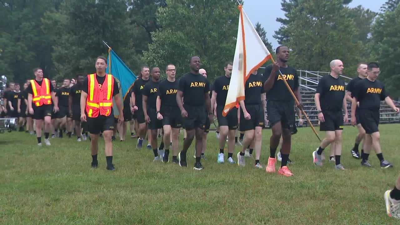 Hundreds honor 9/11 victims in Patriot Run at Fort Meade