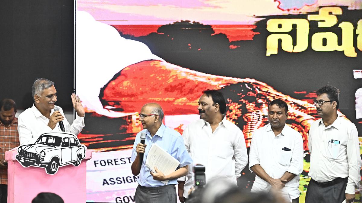 Land trade behind their inclusion in prohibited list: BRS leaders