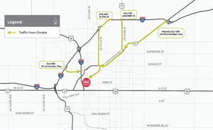 Pillen says his Husker gameday traffic plan worked, will remain for season