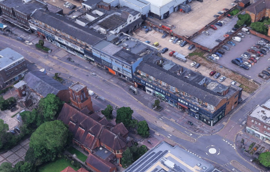 'Britain's Hollywood' plagued by 400ft-long scaffolding for more than a year