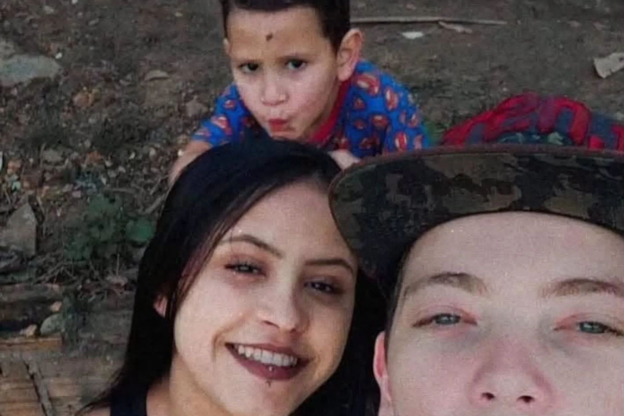 Mum, 21, and son, 5, killed alongside boyfriend as landslide buries their home as they slept during horror storm