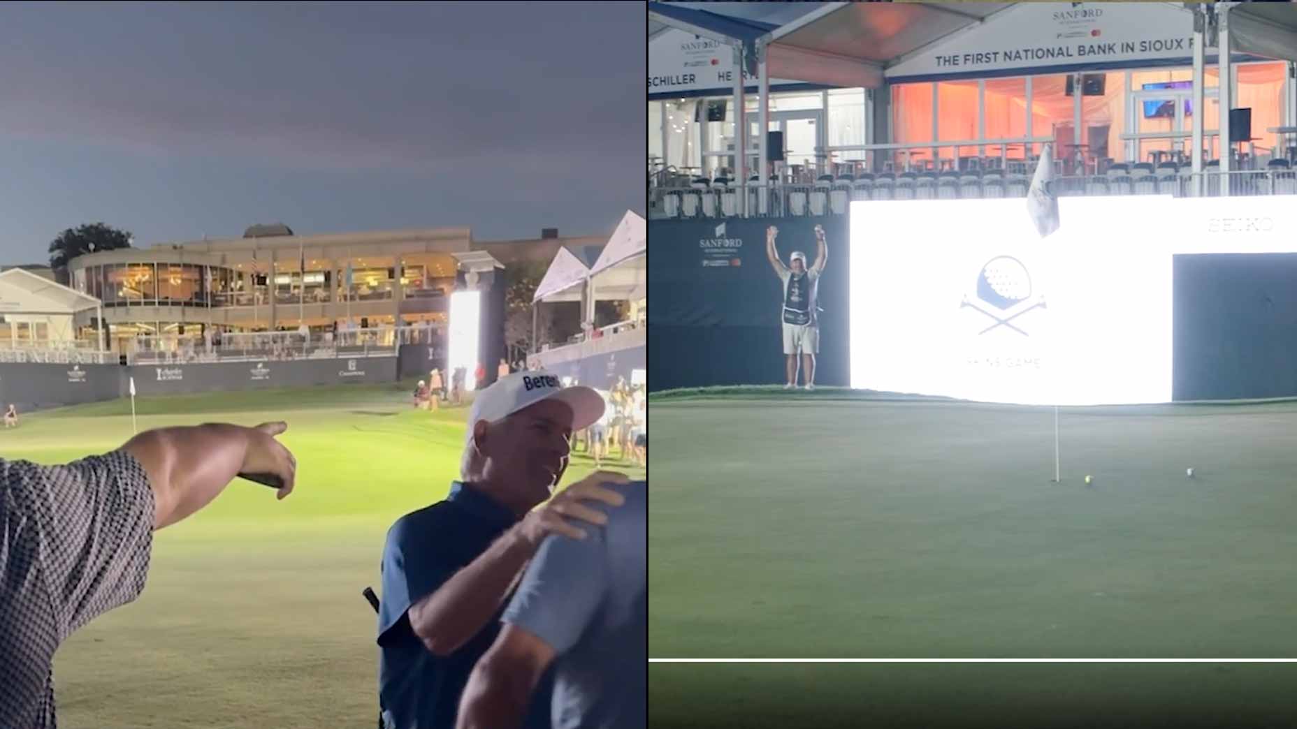 Fred Couples' coolest shot ever? He might've just hit it