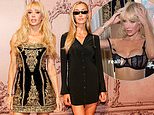 Olivia Attwood joins Sophie Habboo at Alice and Olivia NYFW event after sharing behind the scenes video of her glam transformation in sheer bra