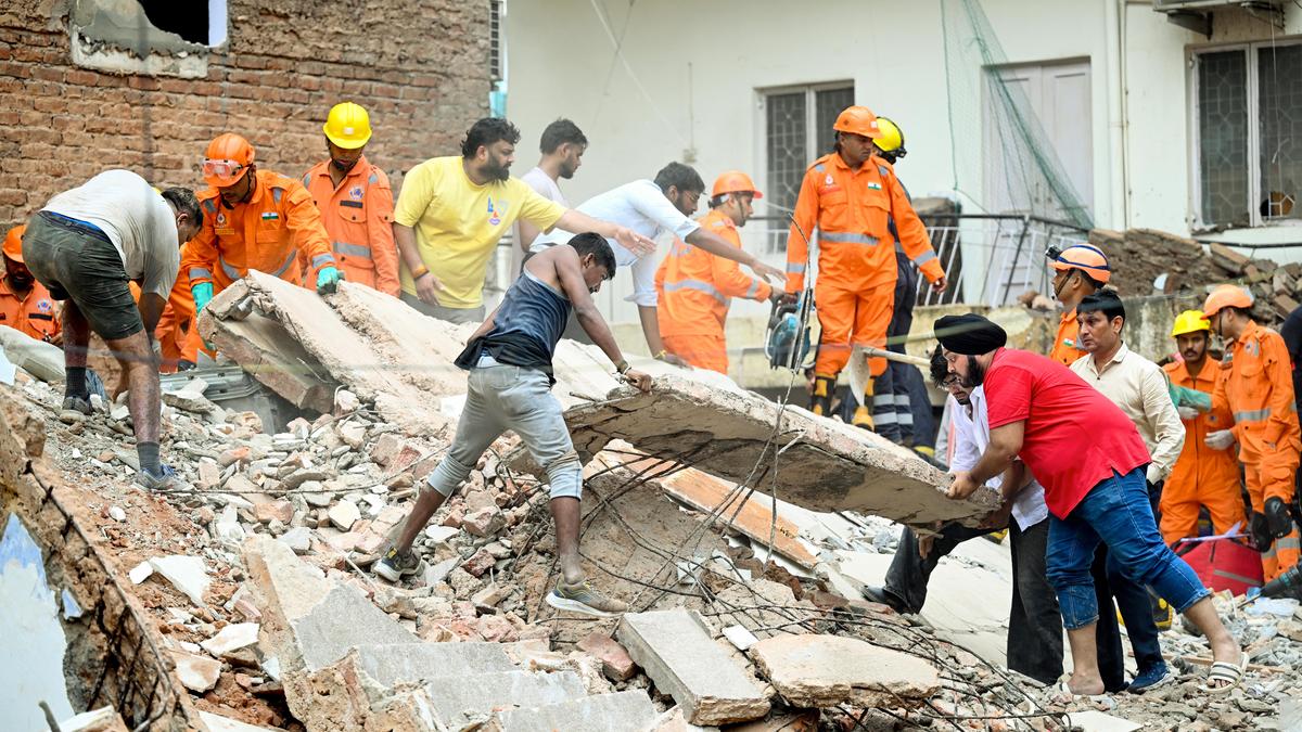 When home in Delhi became a death trap: Satya Niketan building collapse