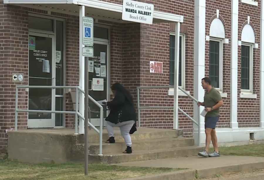 County clerk's office working Saturday to clear backlog
