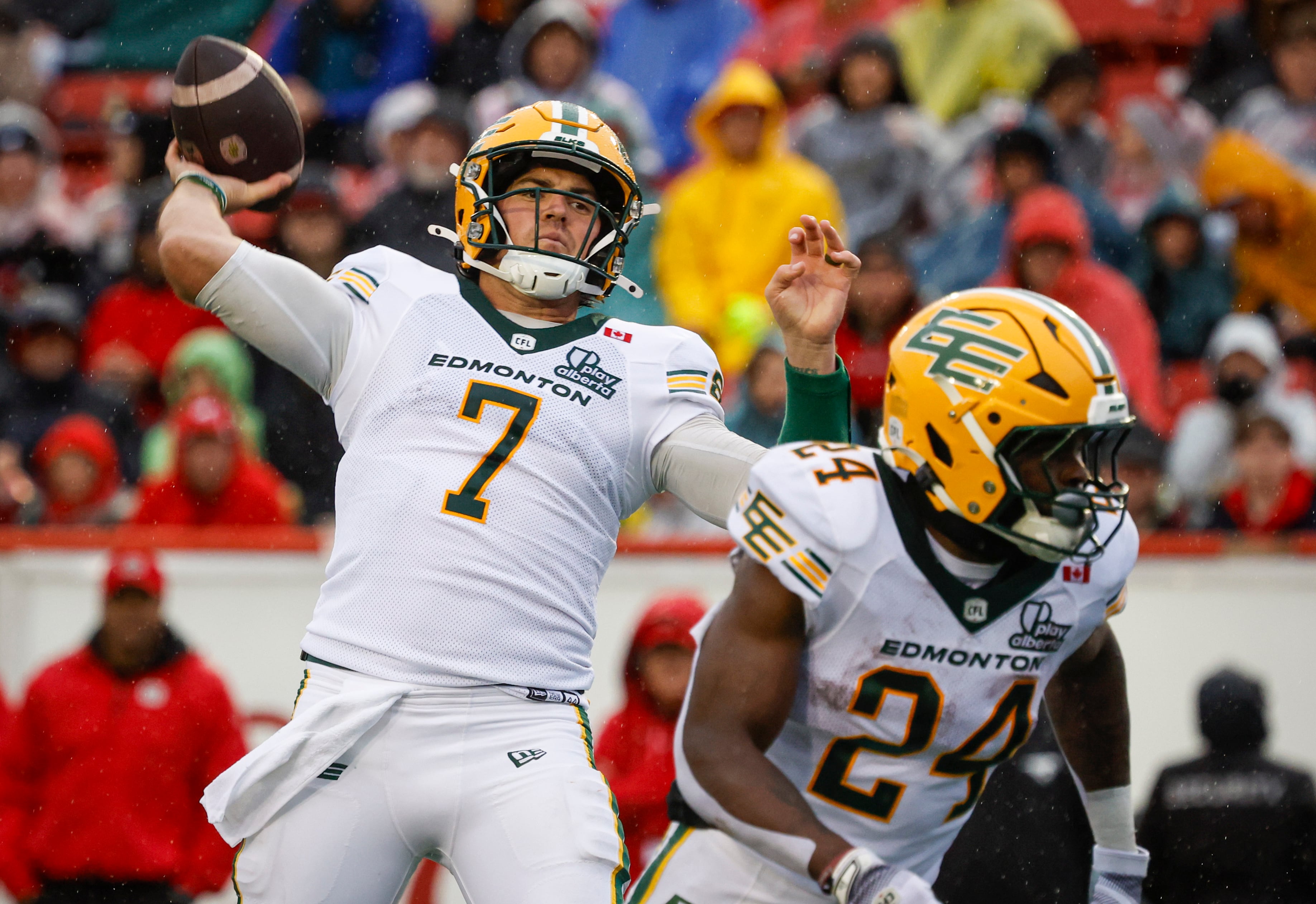 Elks can clinch playoff spot with win over Stampeders after five-year drought