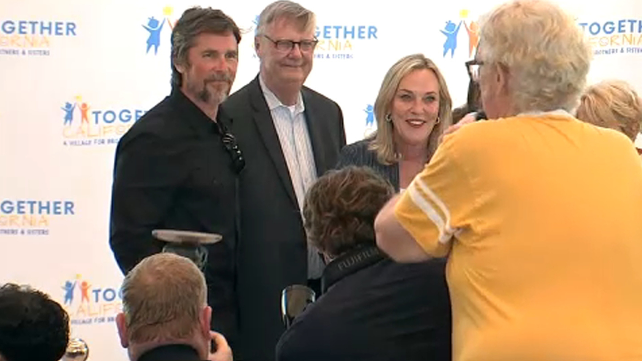 Christian Bale opens foster care village in Palmdale aimed at keeping siblings together