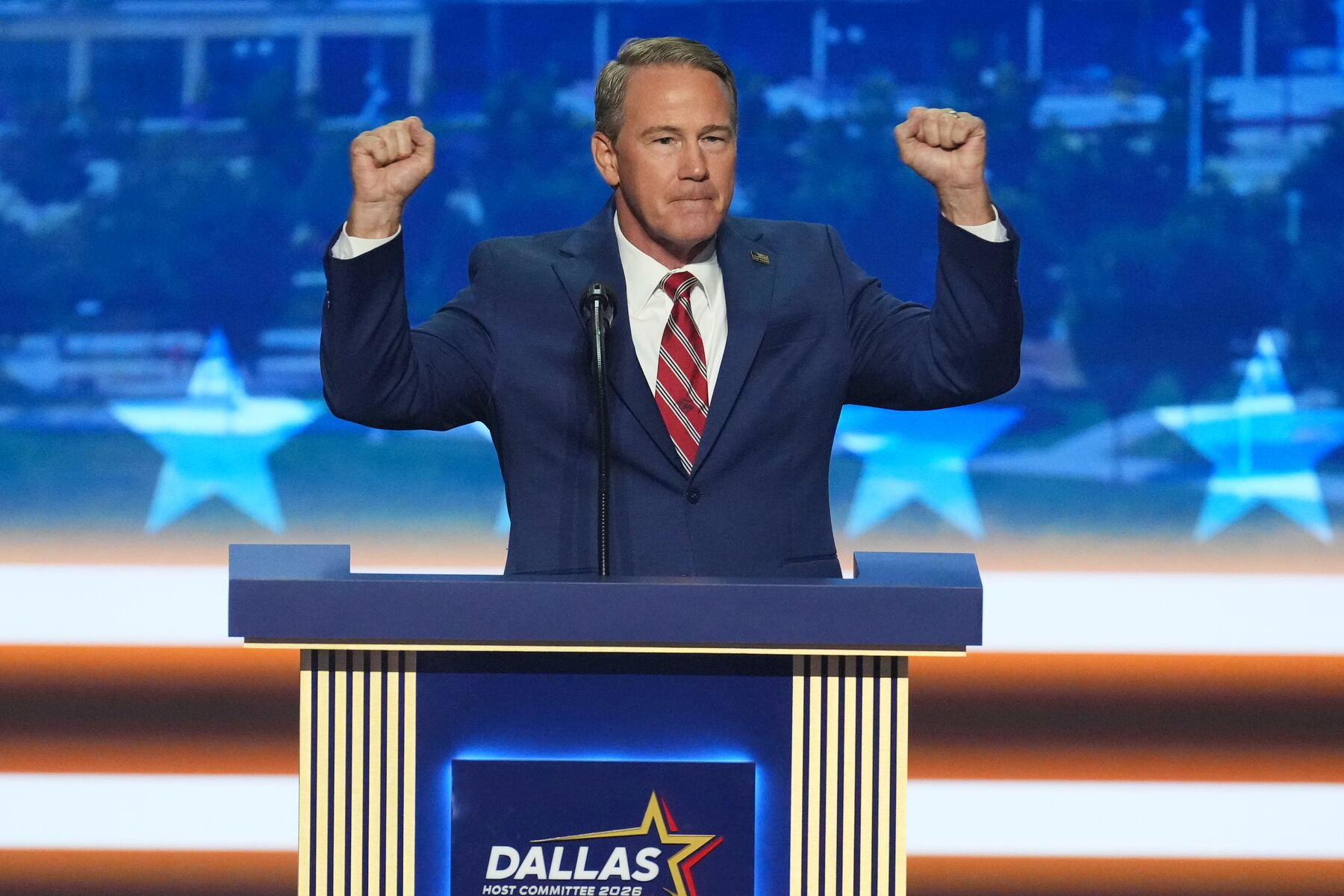 Husted plays his Trump loyalty card at the so-called Trumpapalooza midterms convention