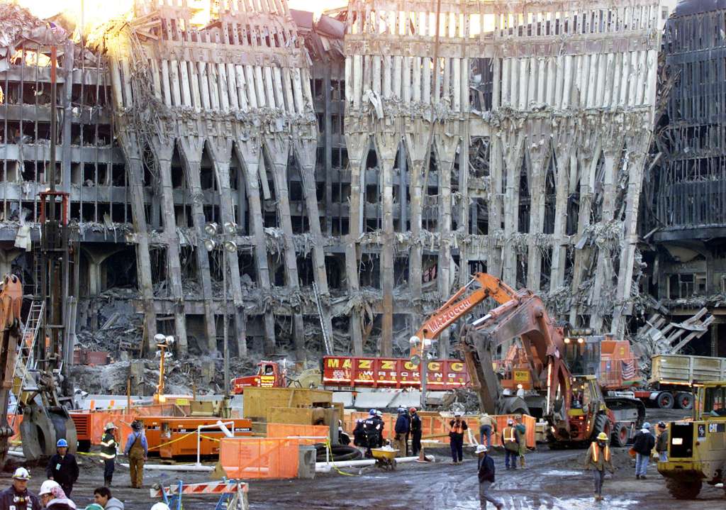 A new Army museum exhibit tells a lesser-known story from September 11: Rebuilding