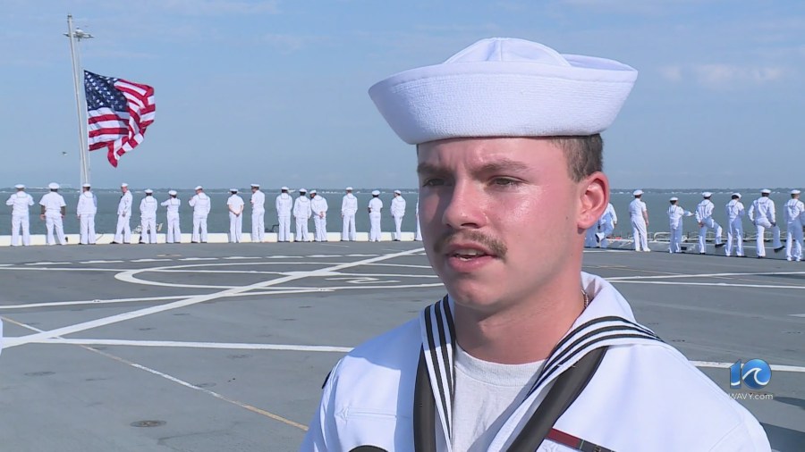 USS Arlington holds 9/11 ceremony 25 years after attack