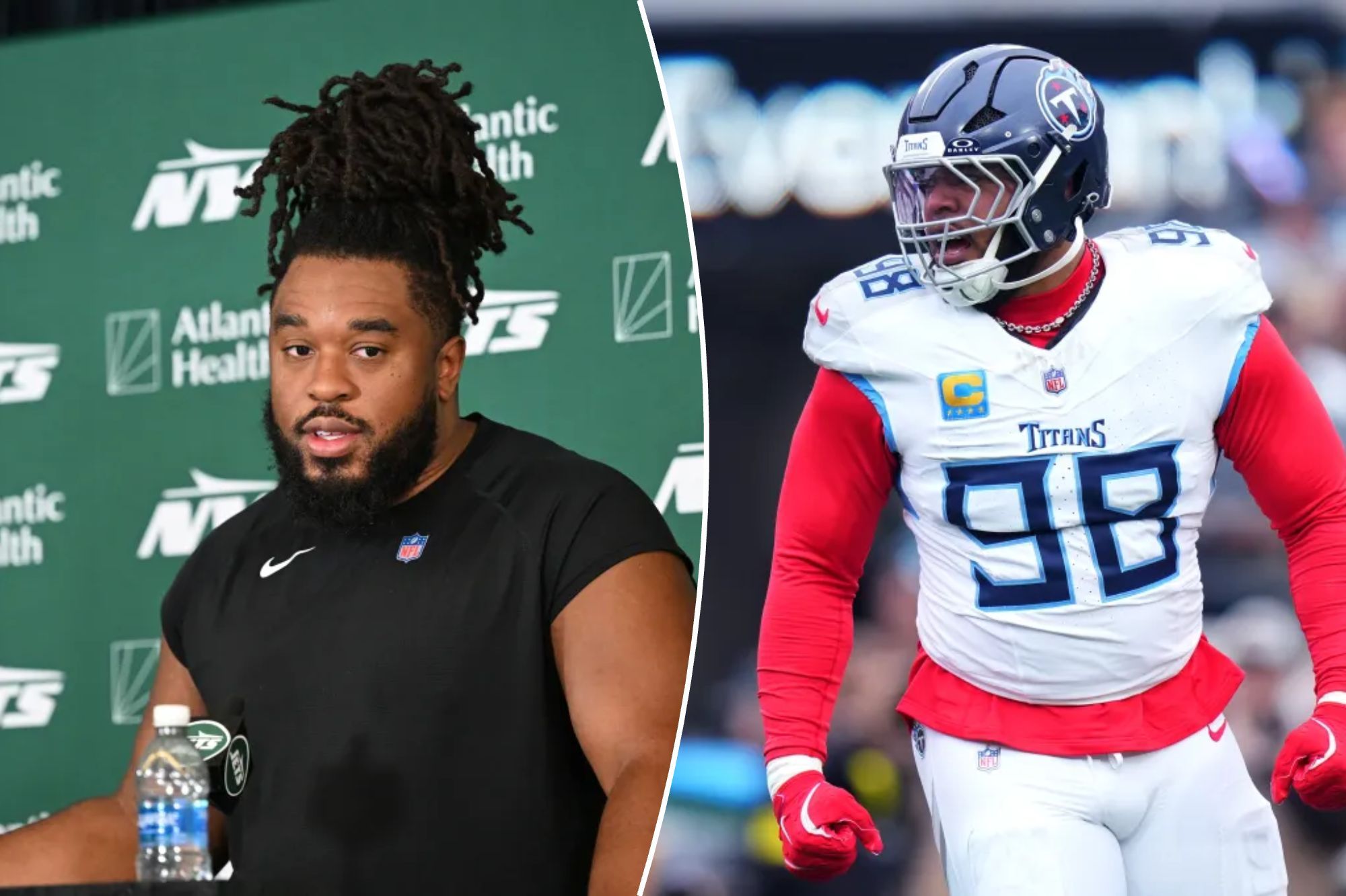 Jets’ offensive line gets early litmus test against Jeffery Simmons and Titans