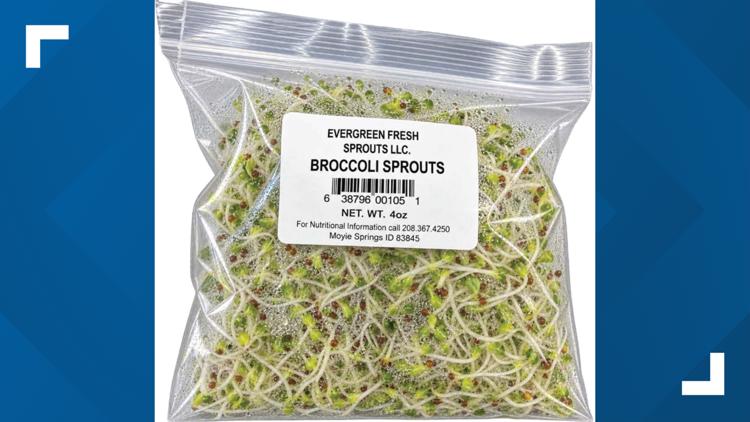 Broccoli sprouts recalled due to multistate salmonella outbreak