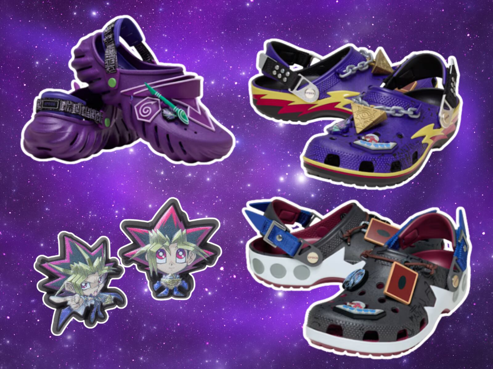 Yu-Gi-Oh! fans are losing their minds over these new Crocs and you can still grab 3 character styles