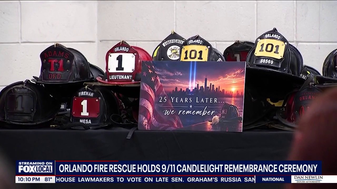 Orlando Fire Department remembers 9/11 victims