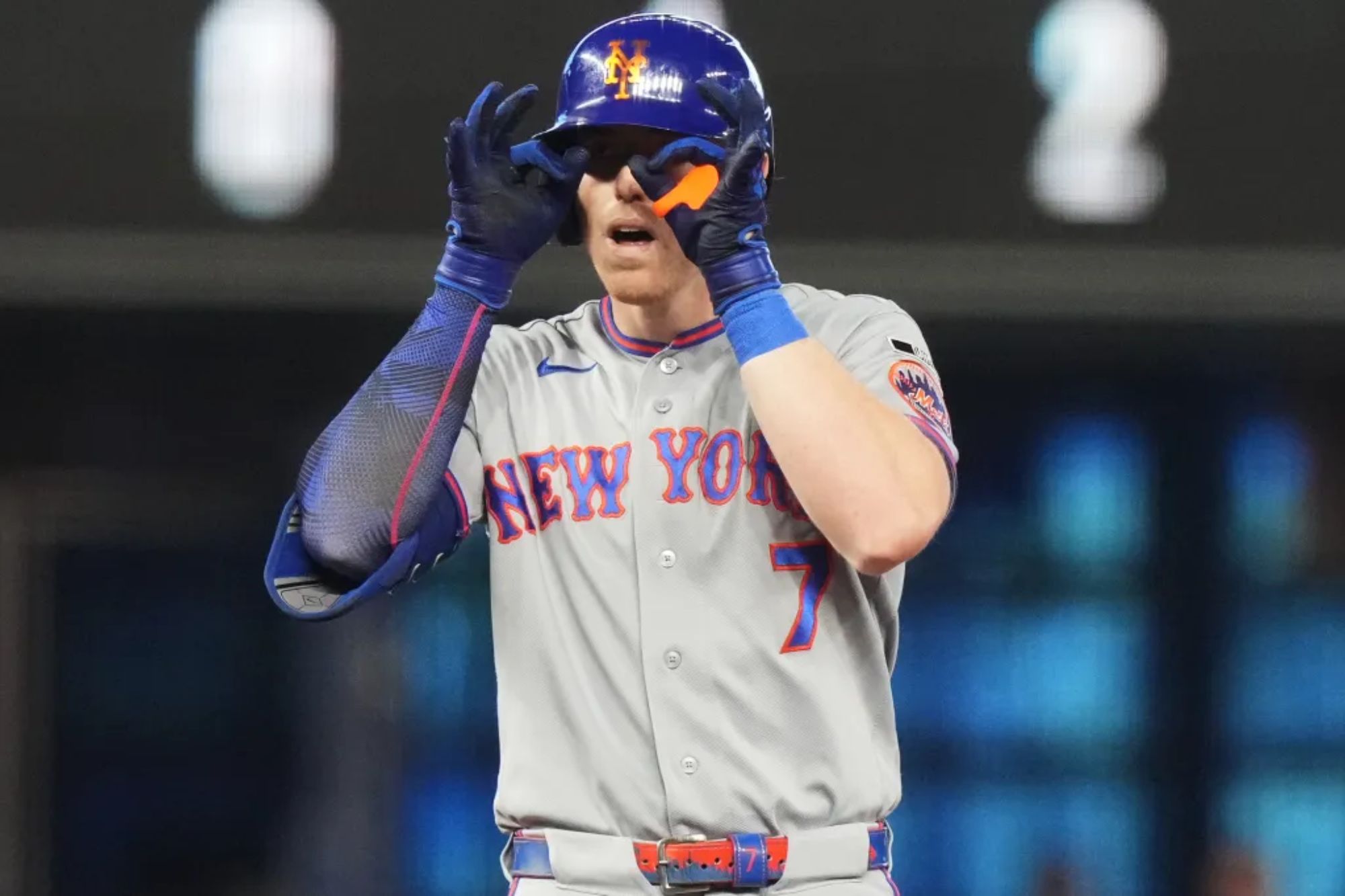 Brett Baty avoids major knee injury scare but still sits in Mets’ loss