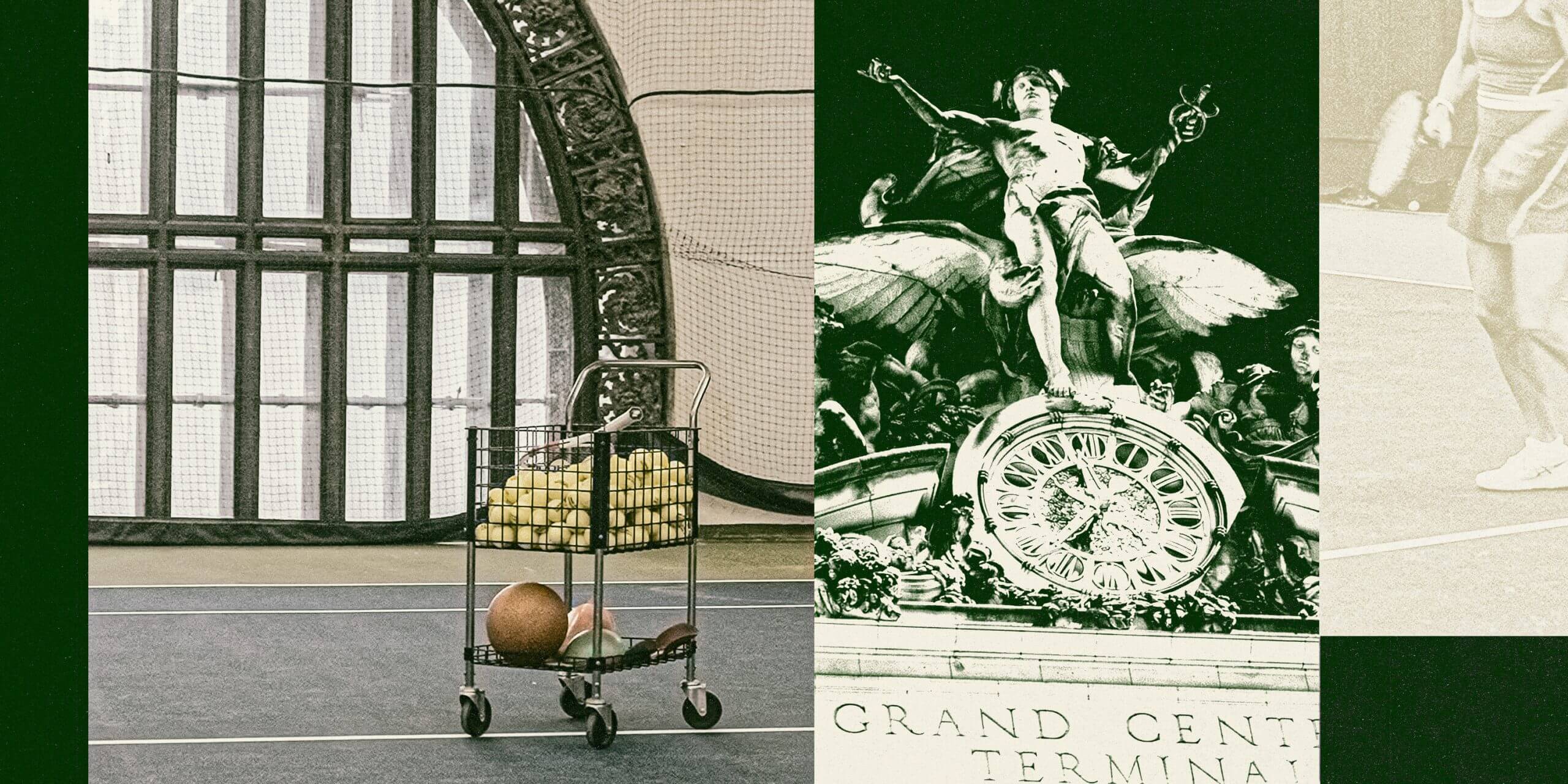 Grand Central is a portal to the U.S. Open. It's also a hidden tennis club
