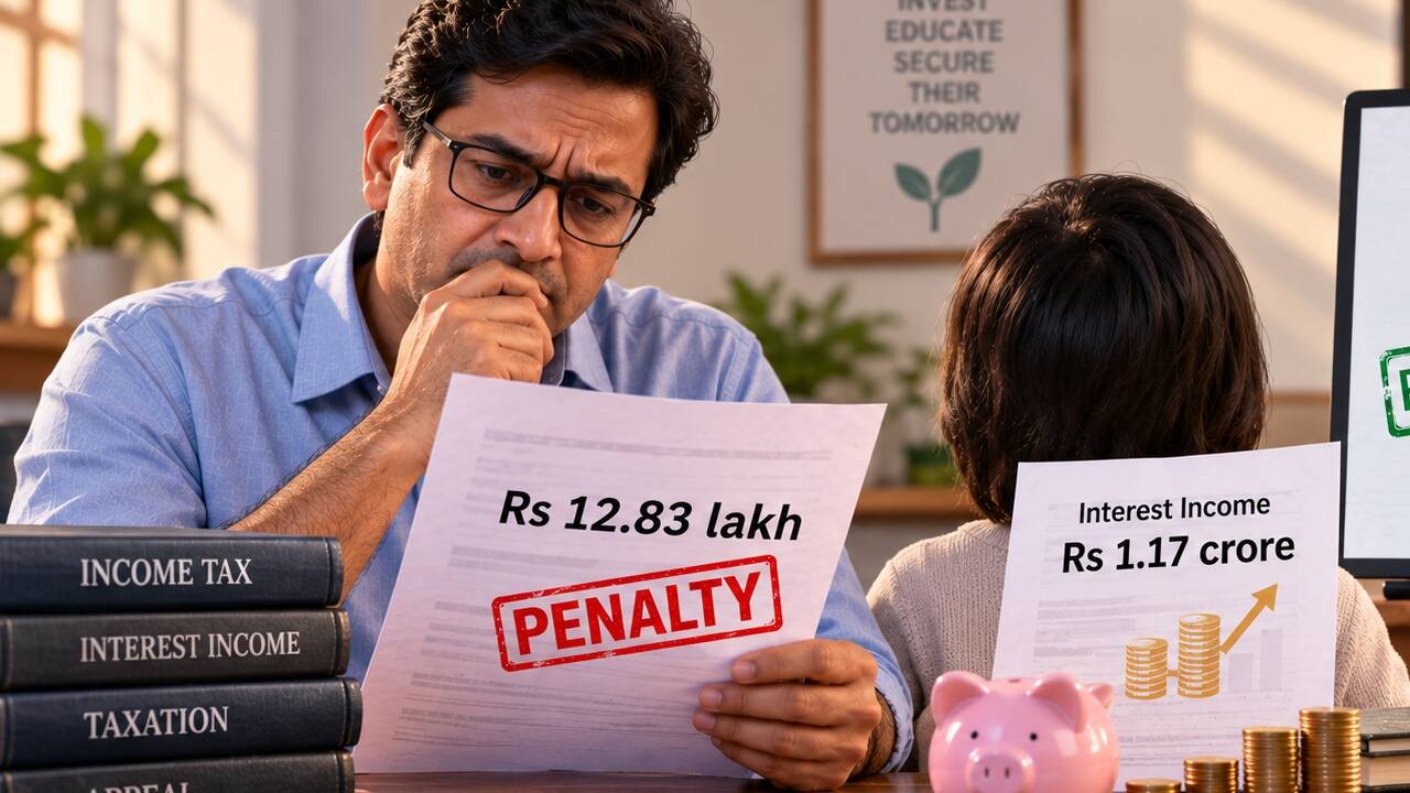 Minor had Rs 1.17cr interest income, father faced Rs 12.83L penalty; what ITAT did