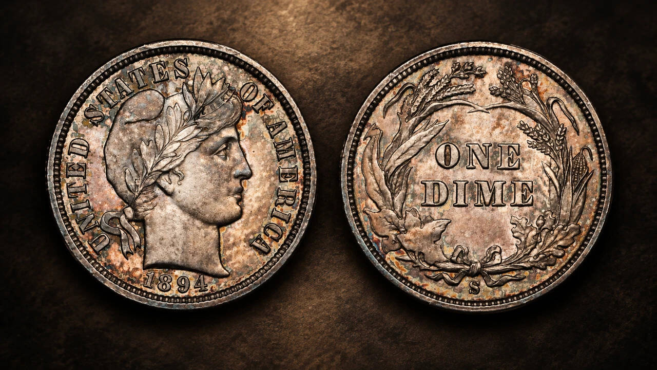 Rare 1894 San Francisco dime sells for $1.25 million at auction
