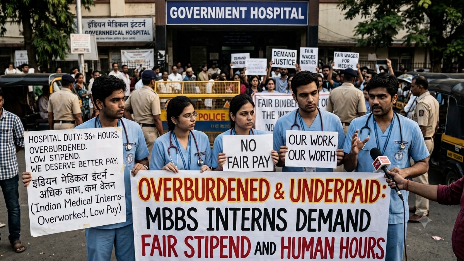 From Rs 12,300 to Rs 27,000: Medical interns’ protests expose wide stipend gap across states