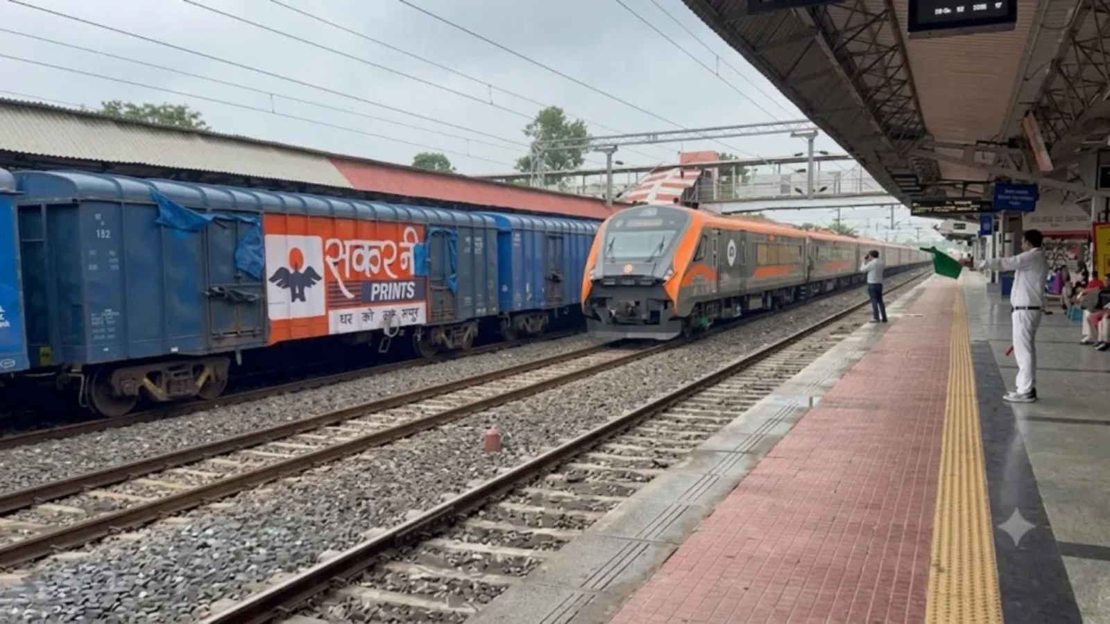 Vande Bharat freight train begins trial run on Ahmedabad-Mumbai route