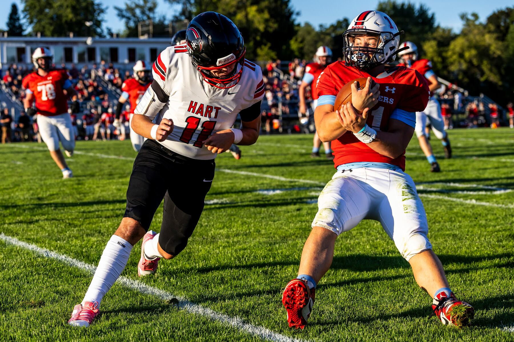 Fremont football starts 3-0 for first time since 2007 with rout of Hart: See photos