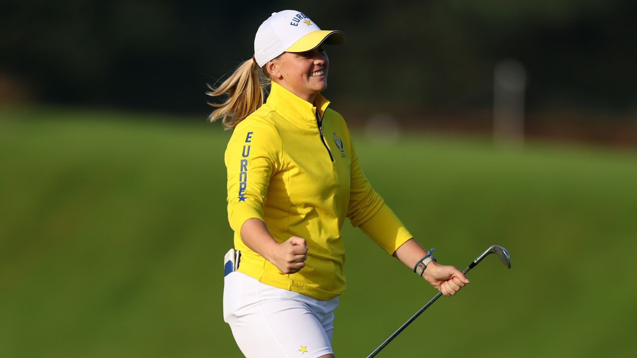 Watch: Maja Stark Produces Solheim Cup Shot Of The Week Contender With Eagle Hole Out