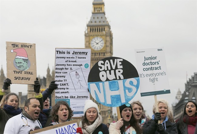 The Passive Resistance of the NHS