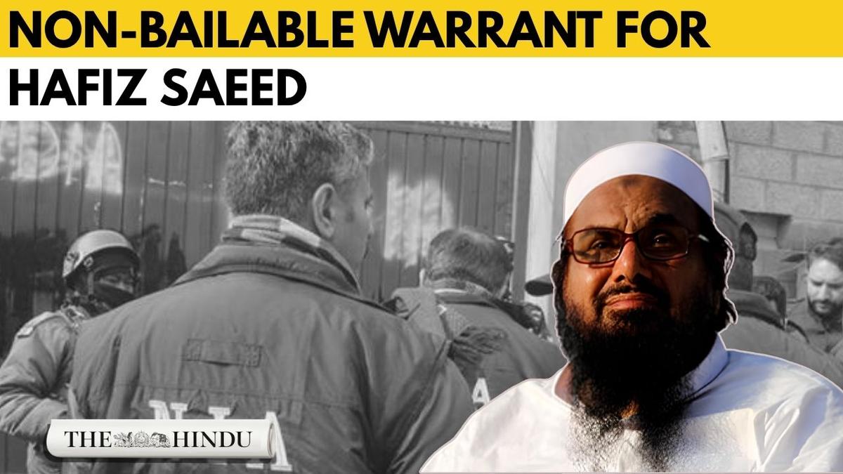 Watch: LeT chief Hafiz Saeed faces non-bailable arrest warrant from Jammu court