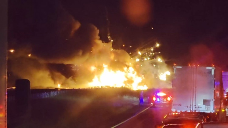 Virginia State Police ID drivers killed in explosive I-81 crash