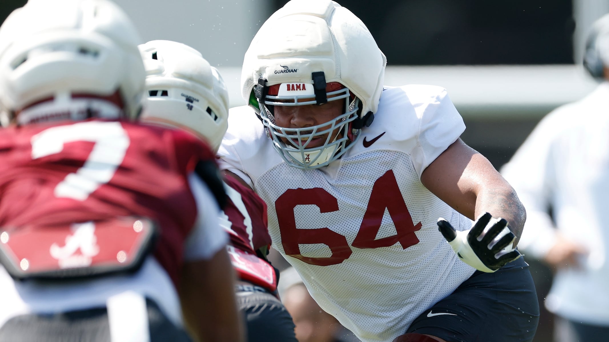 Kalen DeBoer updates status of injured Alabama lineman Michael Carroll