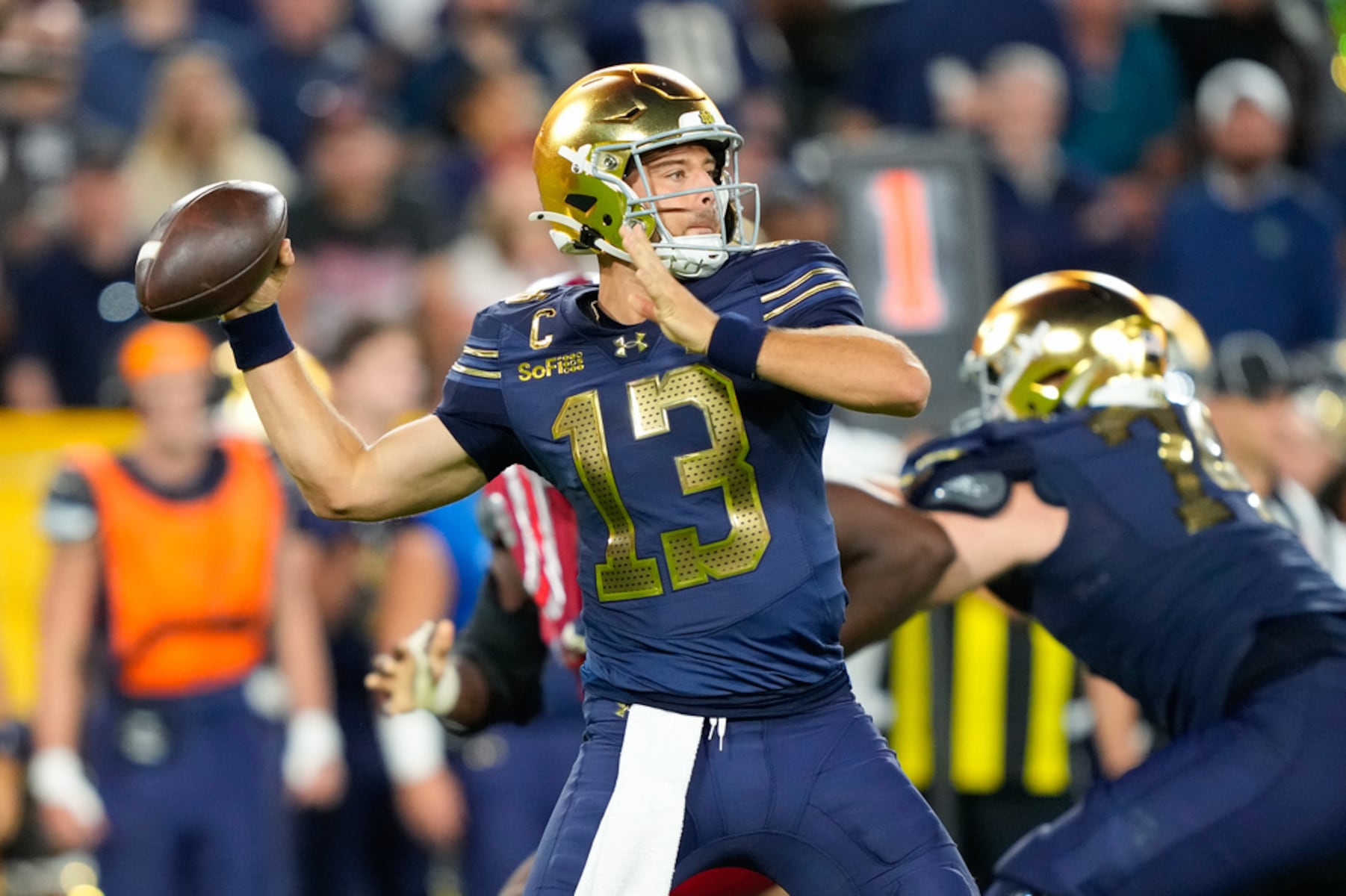 Where to watch #3 Notre Dame vs. Rice football tonight on free streams, TV