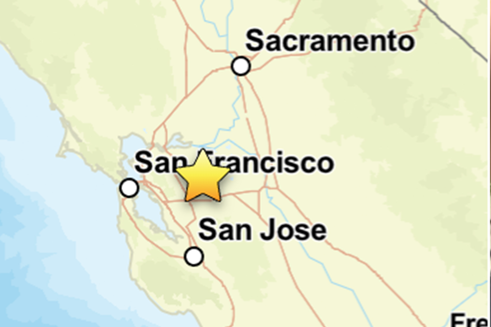 Earthquake rocks Bay Area overnight