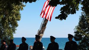 City, county officials come together for 9/11 25th anniversary event at Pennoyer Park