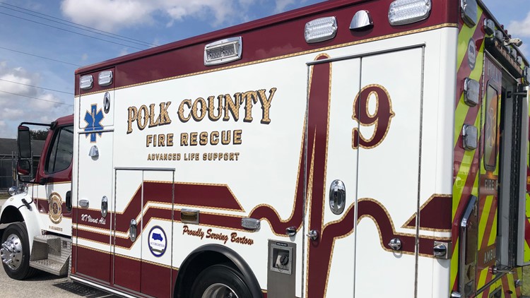 2 Fire Rescue personnel, 2 others injured in crash involving Polk County ambulance