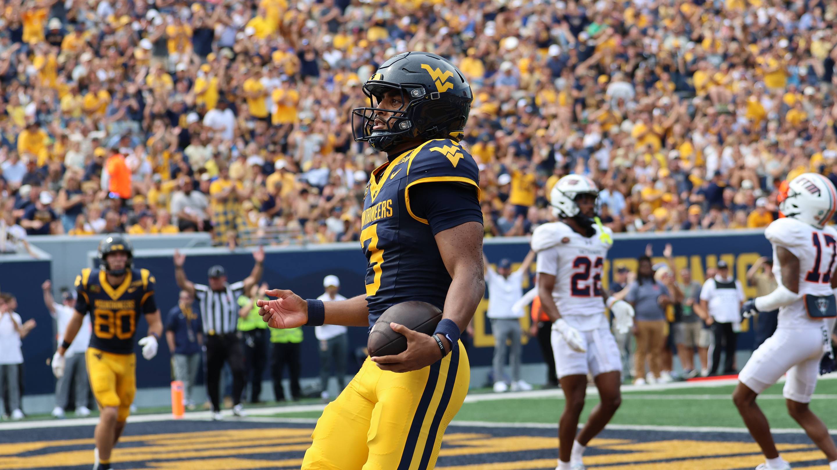 WVU Throttles UT Martin, Moving to 2-0 for First Time Since 2018
